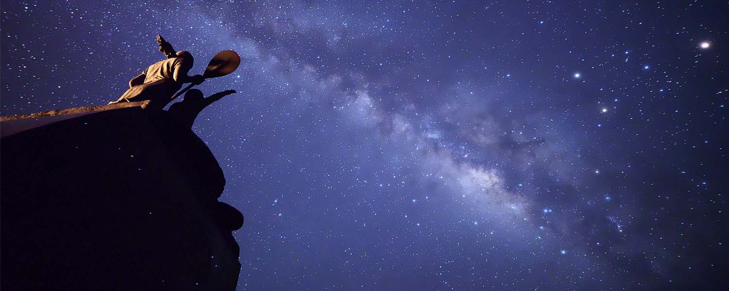 小笠原村諸島の星空の写真