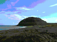 硫黄島全体