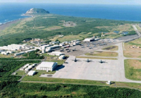 硫黄島の基地