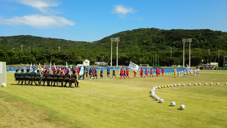 平成26年 夏休み中の子どもたちのサッカー遠征