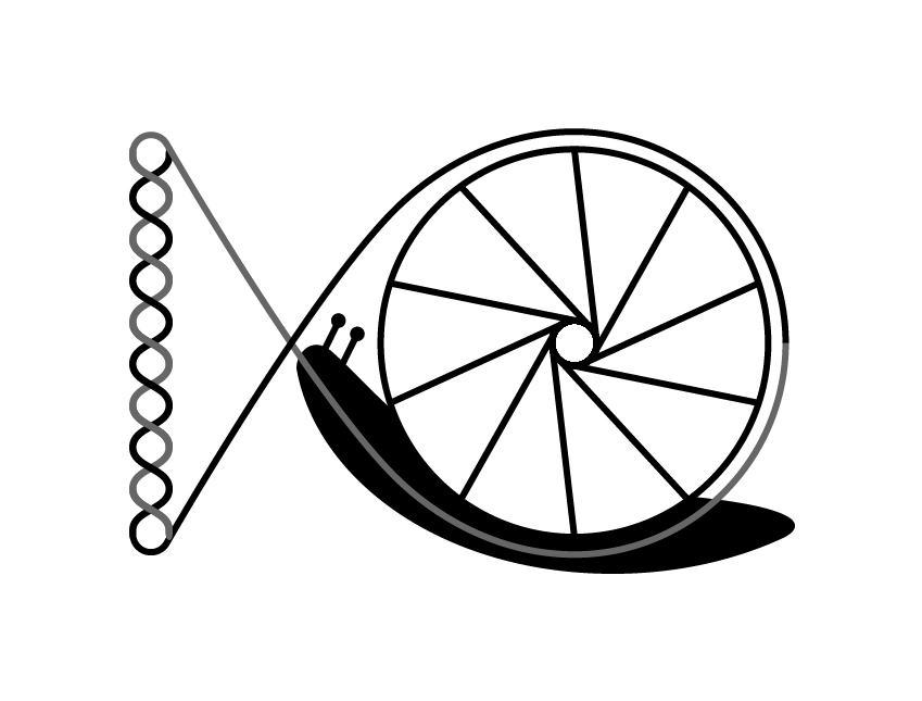 ロゴ３：モノクロ（白地）マークのみ